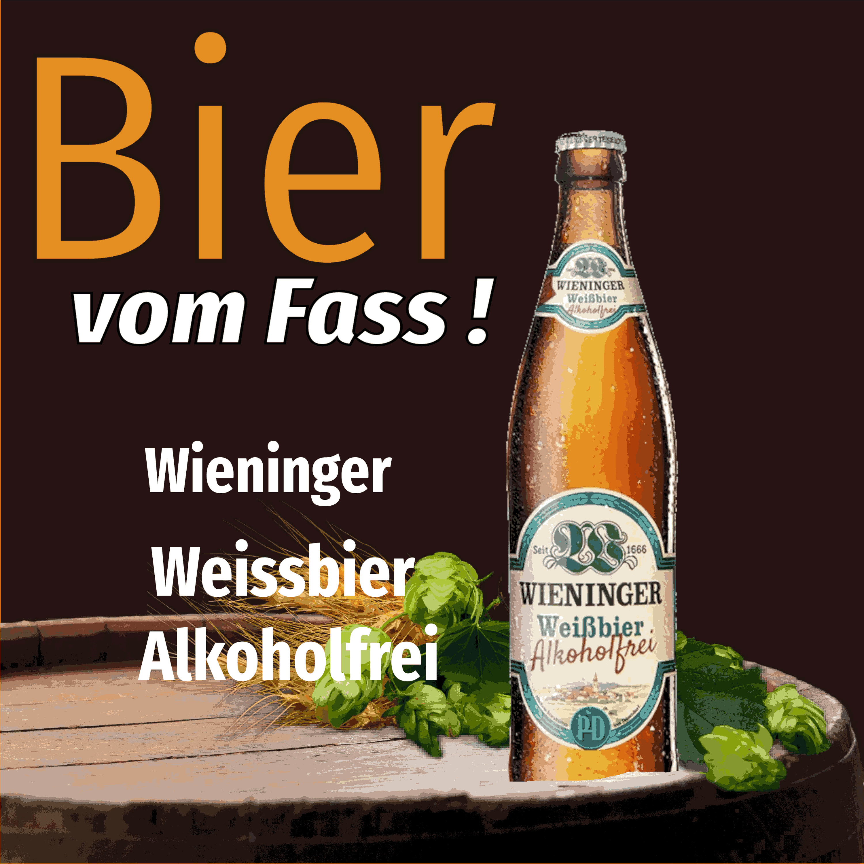 Wieninger Weissbier Alkoholfrei